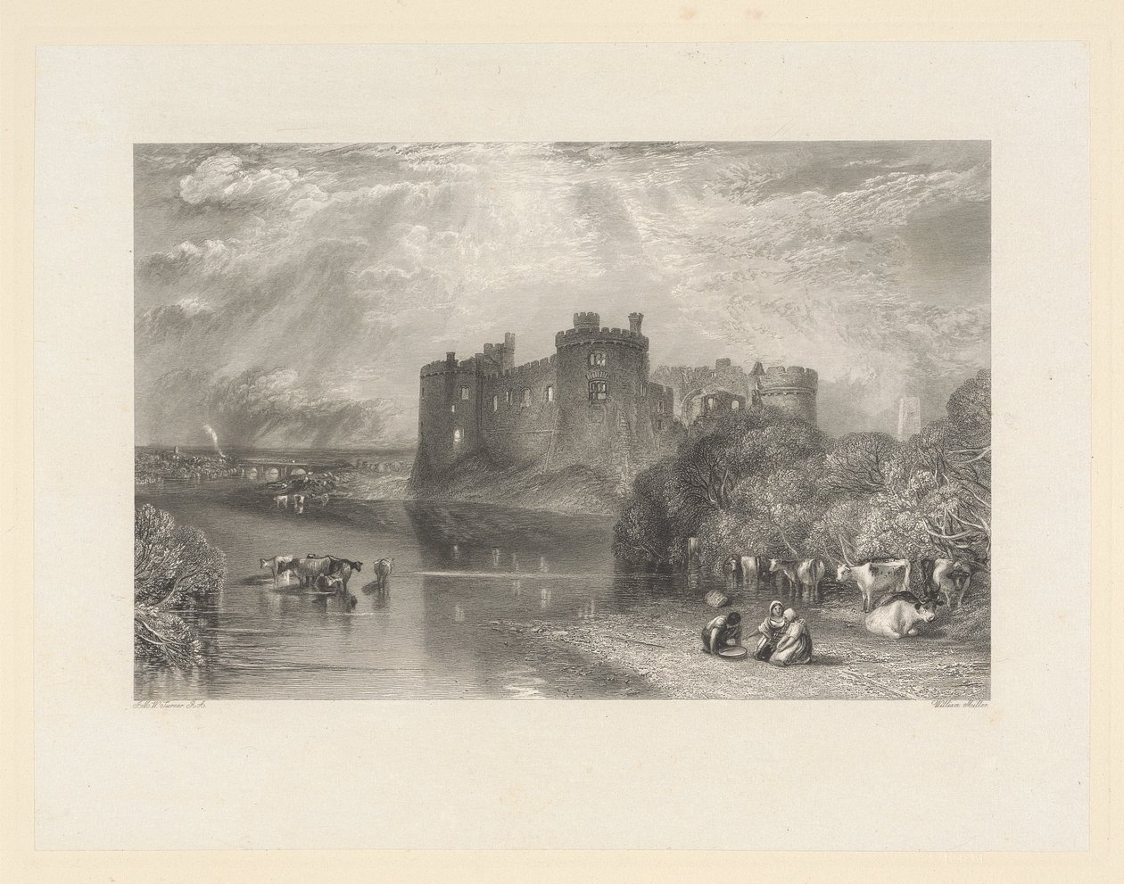 Carew Castle, Pembroke av William Miller