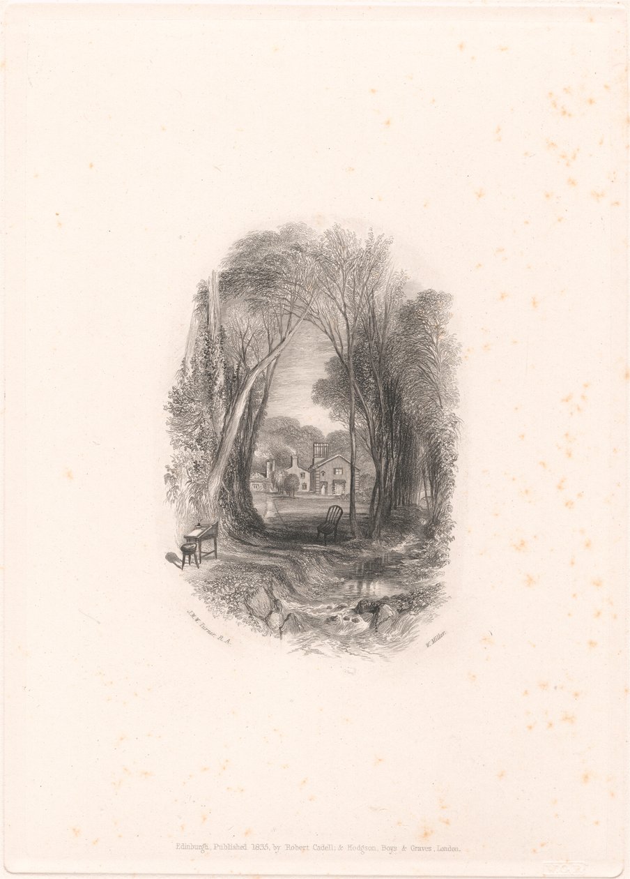 Chiefswood Cottage av William Miller