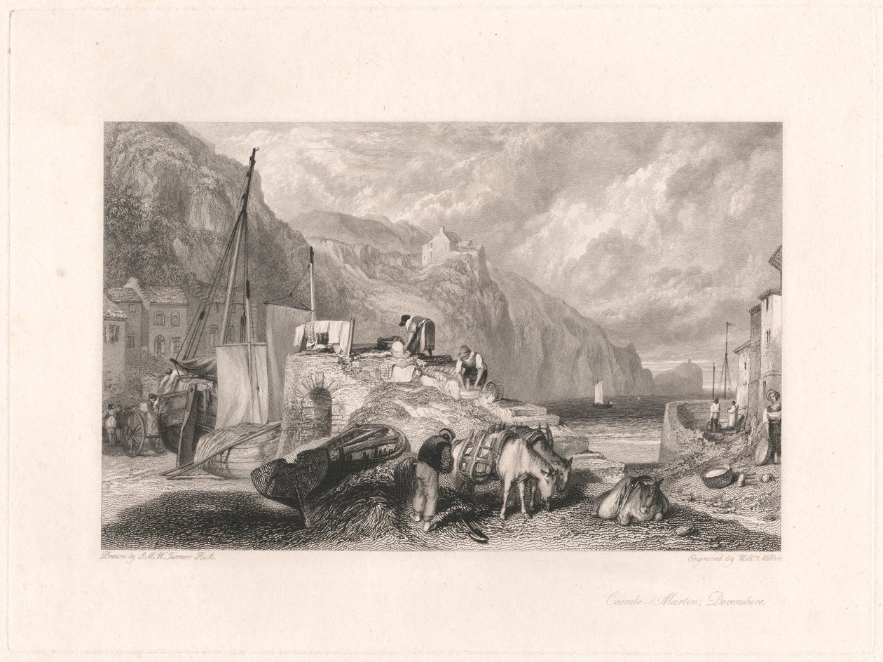 Coombe-Martin, Devonshire av William Miller