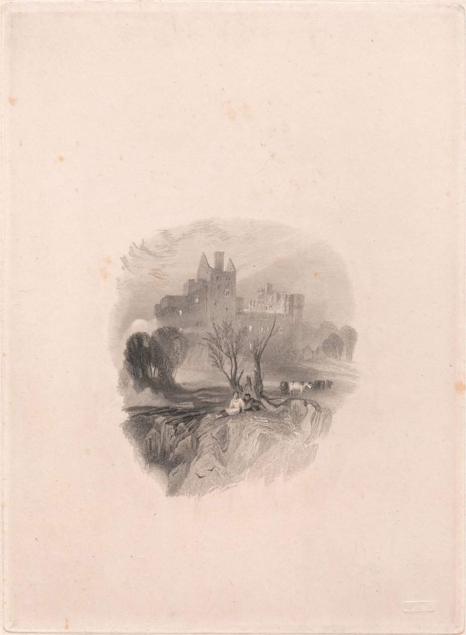 Craigmillar slott av William Miller