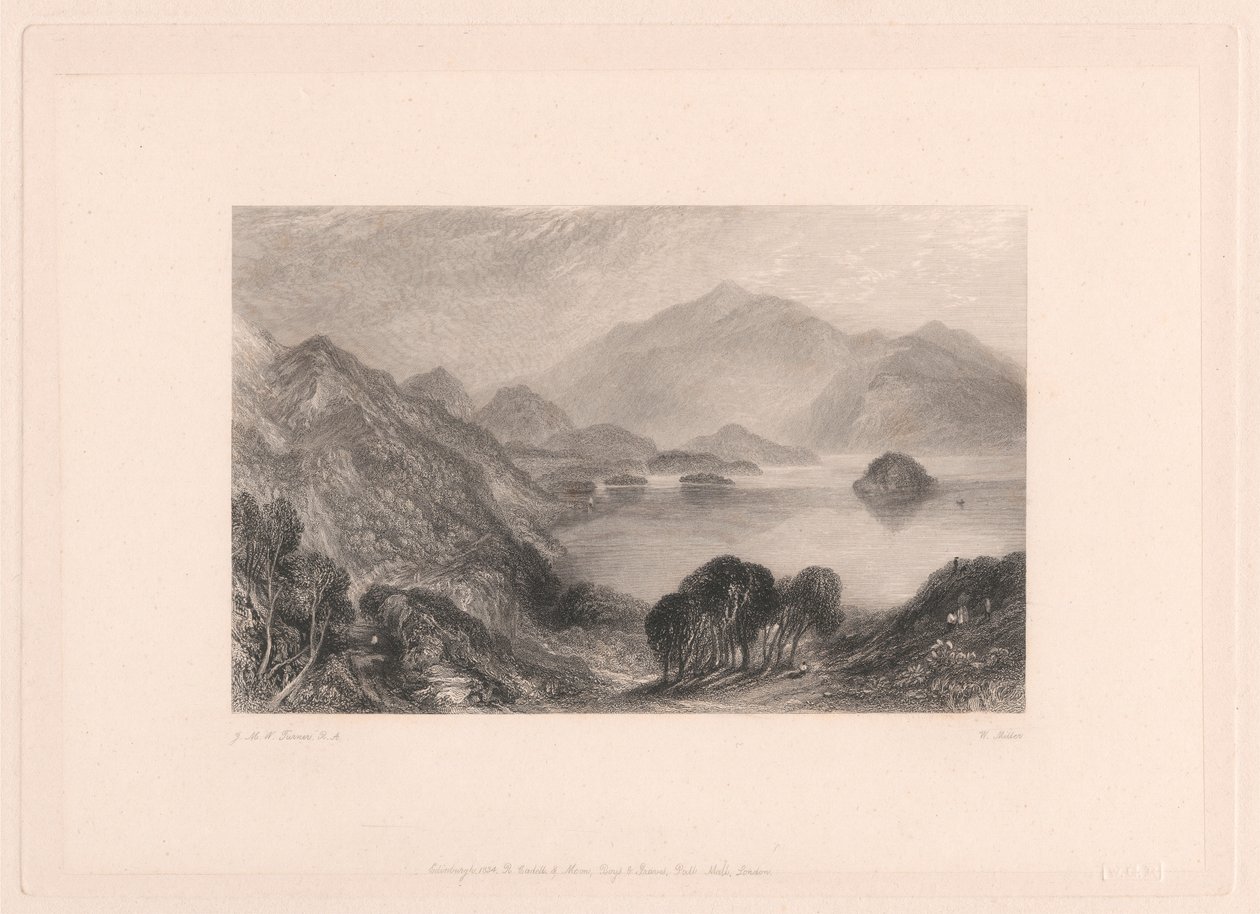 Loch Katrine av William Miller