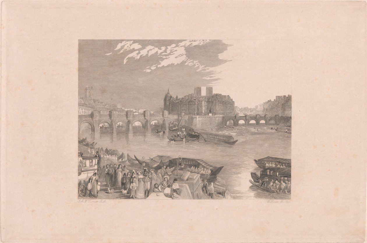 Pont Neuf, Paris av William Miller