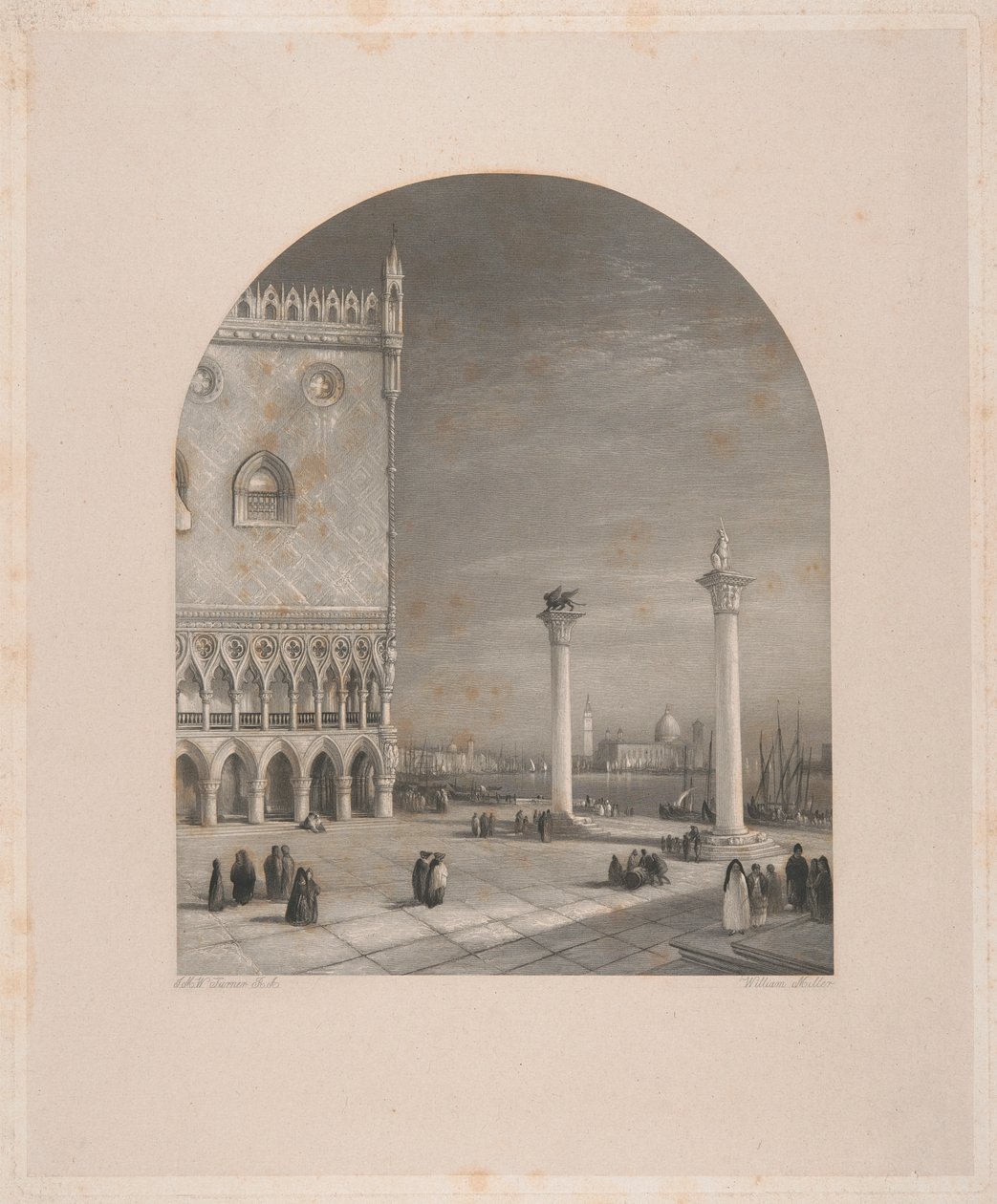 Venezia - Piazzettaen av William Miller