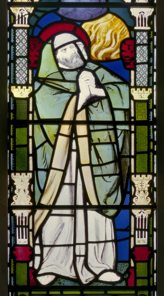 Banstead, All Saints, Morris Marshall & Faulkner & Co, William Morris, Ezekiel av William Morris