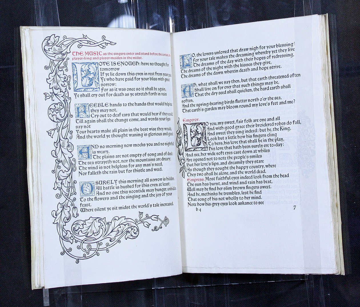 Love is Enough, utgitt av Kelmscott Press av William Morris
