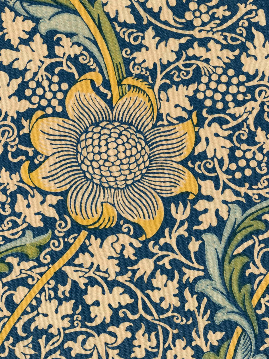 Dekorativt stoff, 1876. av William Morris Tapestry Works