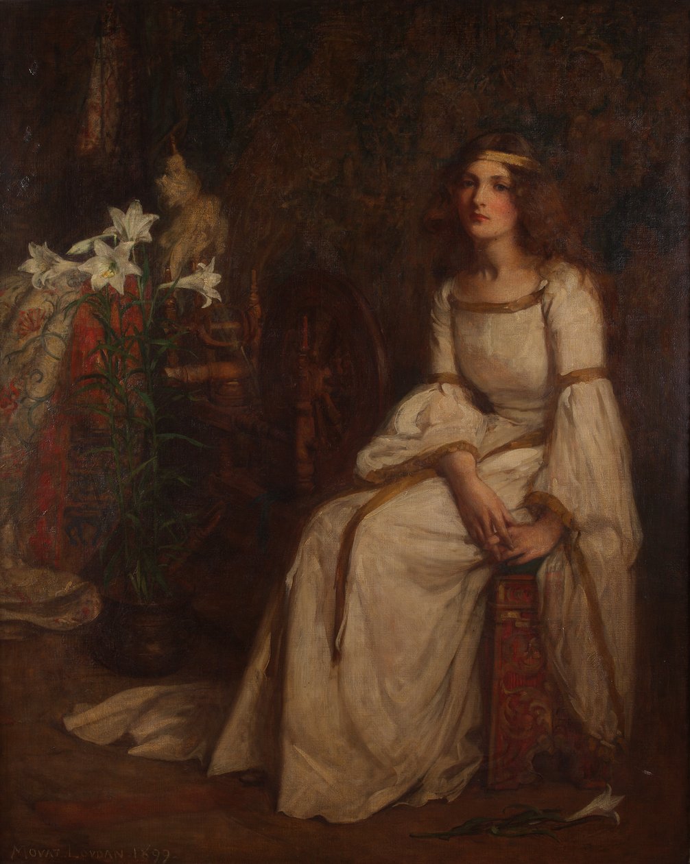 Elaine, 1899 av William Mouat Loudan