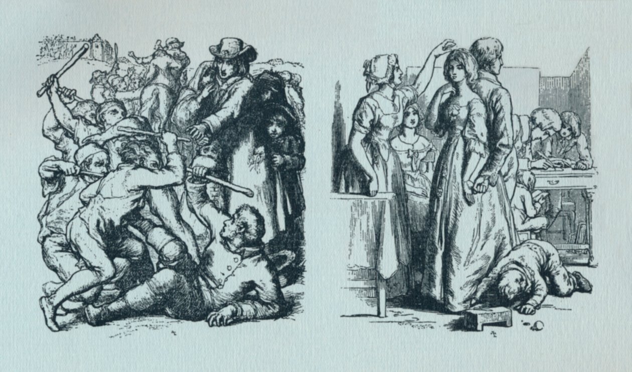 Illustrasjoner til Vicar of Wakefield Goldsmith., c1800-1860, 1923 av William Mulready