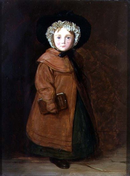 Mary Wright, tømmermannens datter av William Mulready