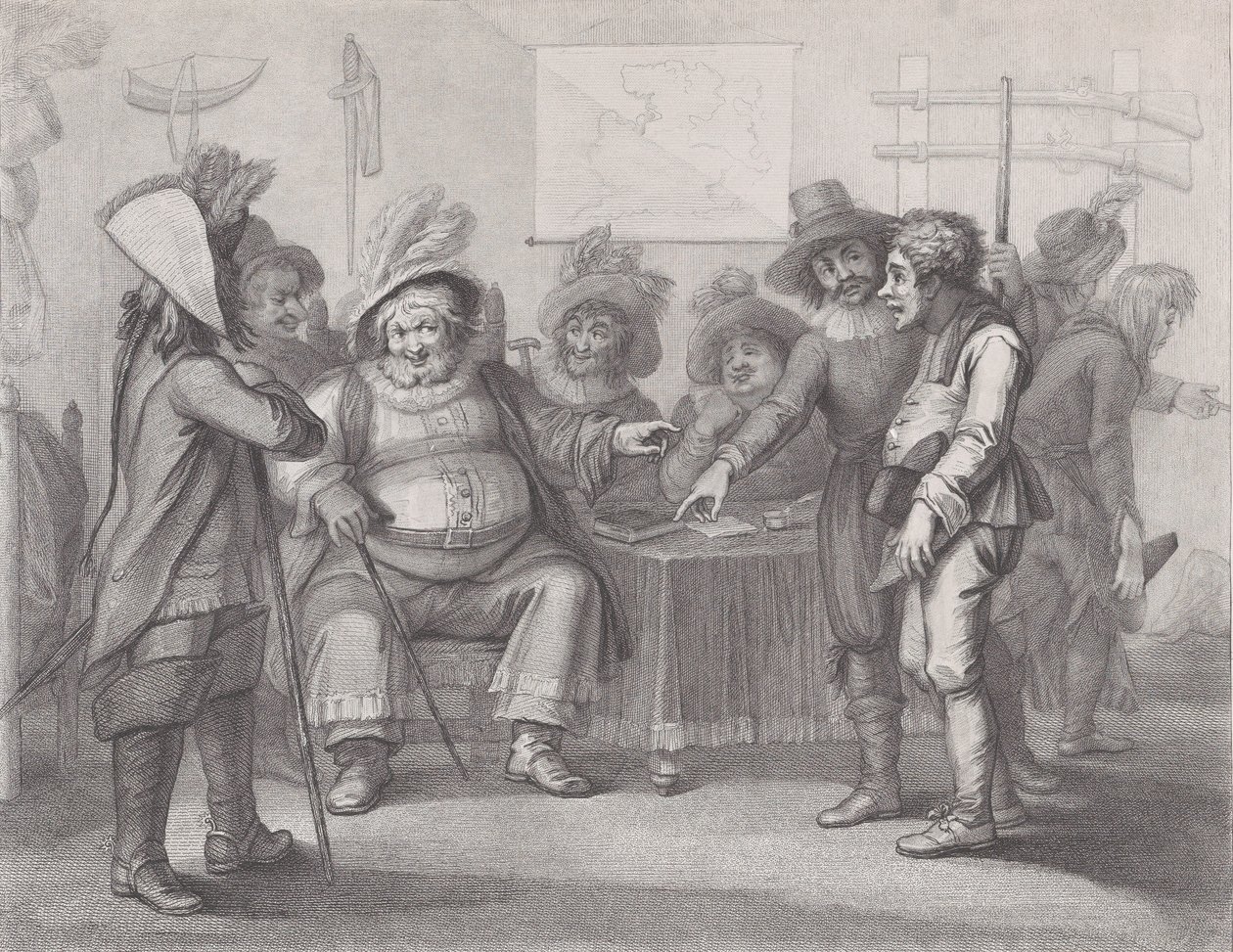 Falstaff ved Justice Shallow
