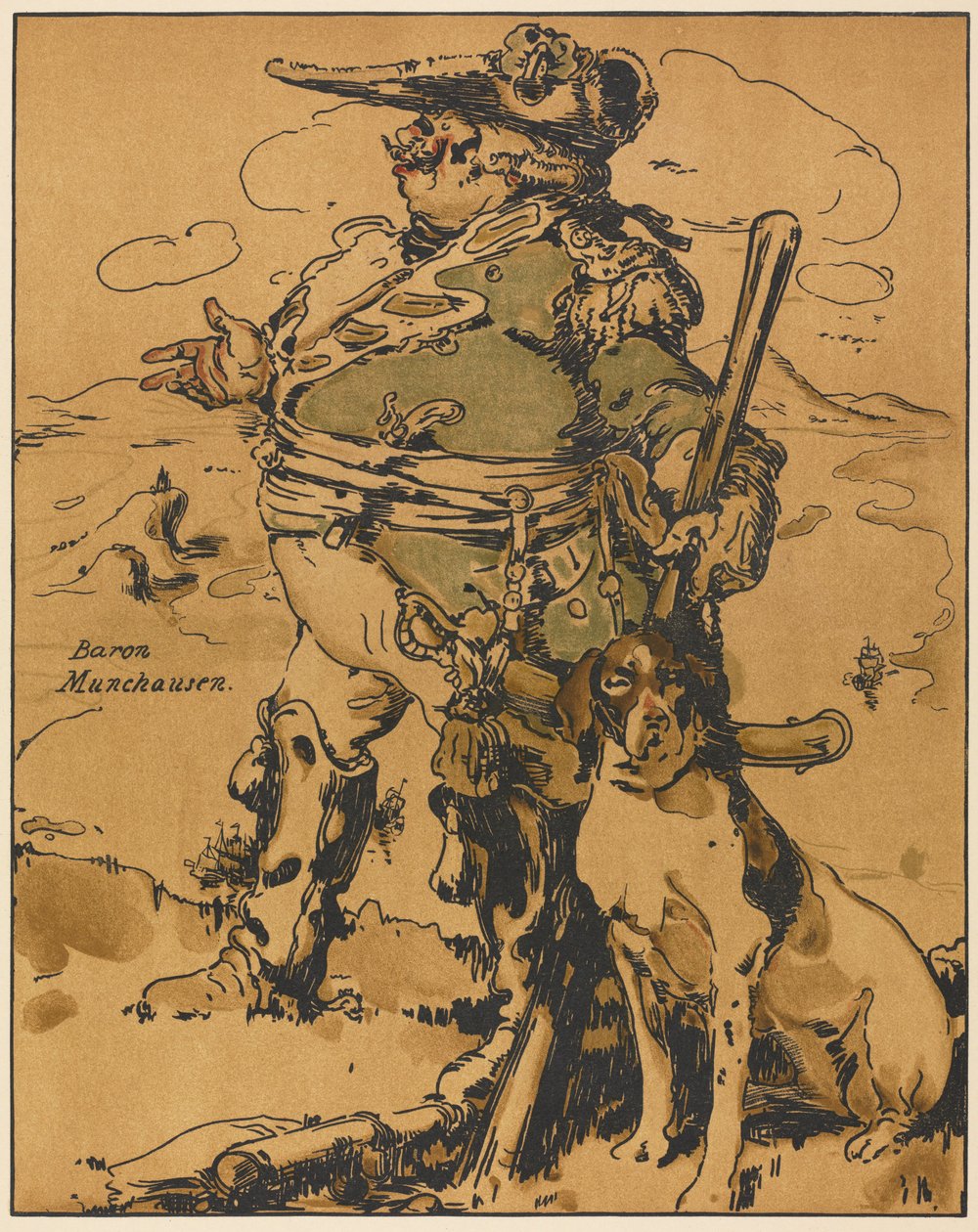 Romantikkens karakterer: Baron Munchausen av William Nicholson
