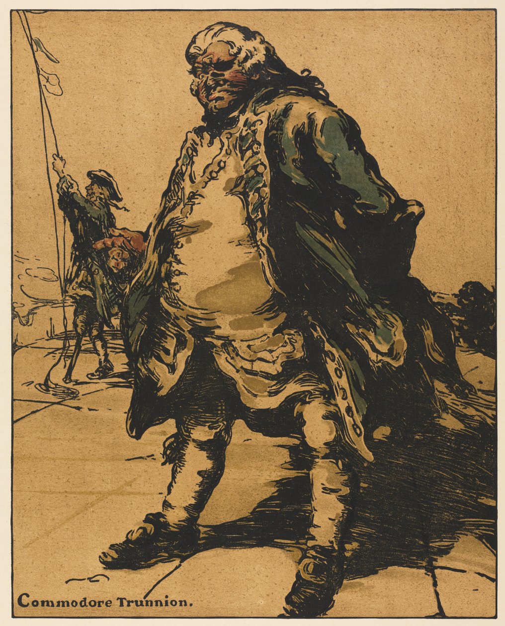 Karakterer av romantikk: Commodore Trunnion av William Nicholson