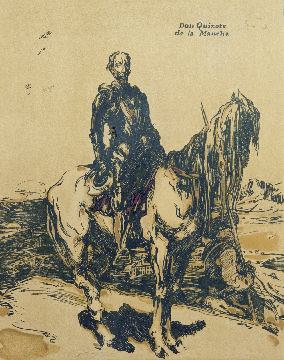 Don Quixote de la Mancha, illustrasjon fra 