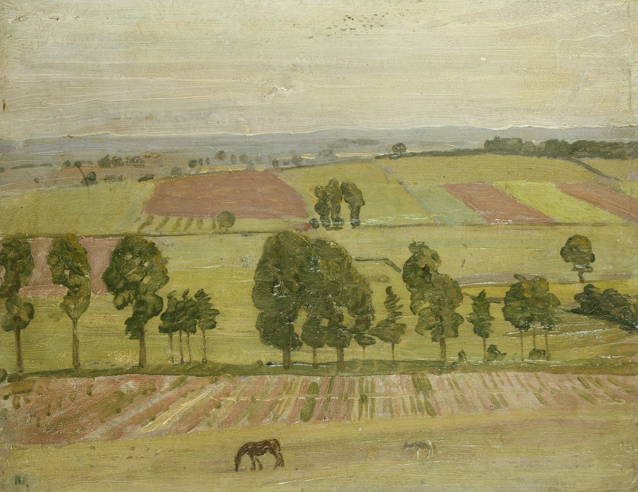 Glastonbury Plain av William Nicholson