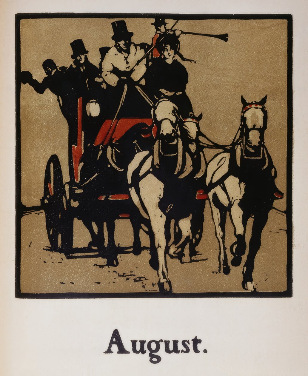 Vogntur (diligence) av William Nicholson