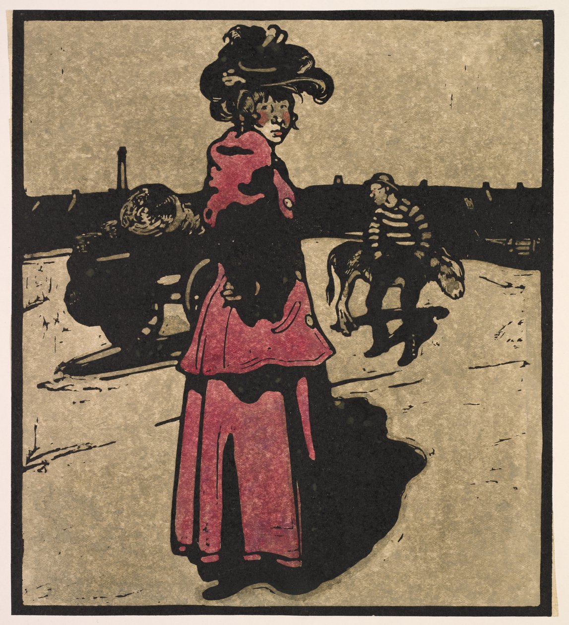 London-typer: Coster av William Nicholson