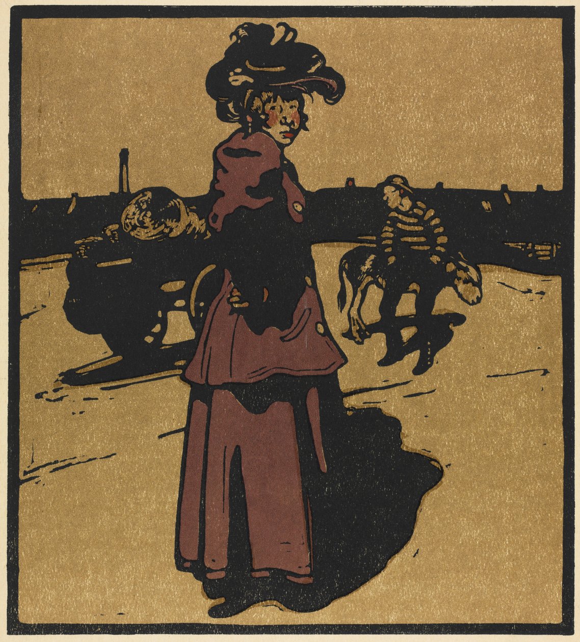 London-typer: Costermonger av William Nicholson