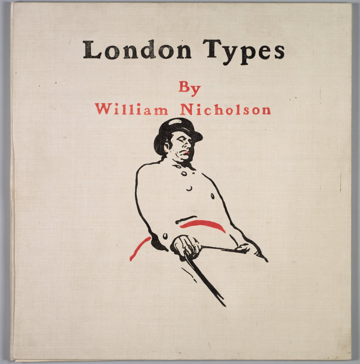 London-typer: Cover av William Nicholson