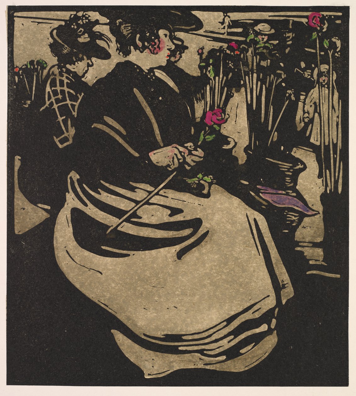 London-typer: Flower Girl av William Nicholson