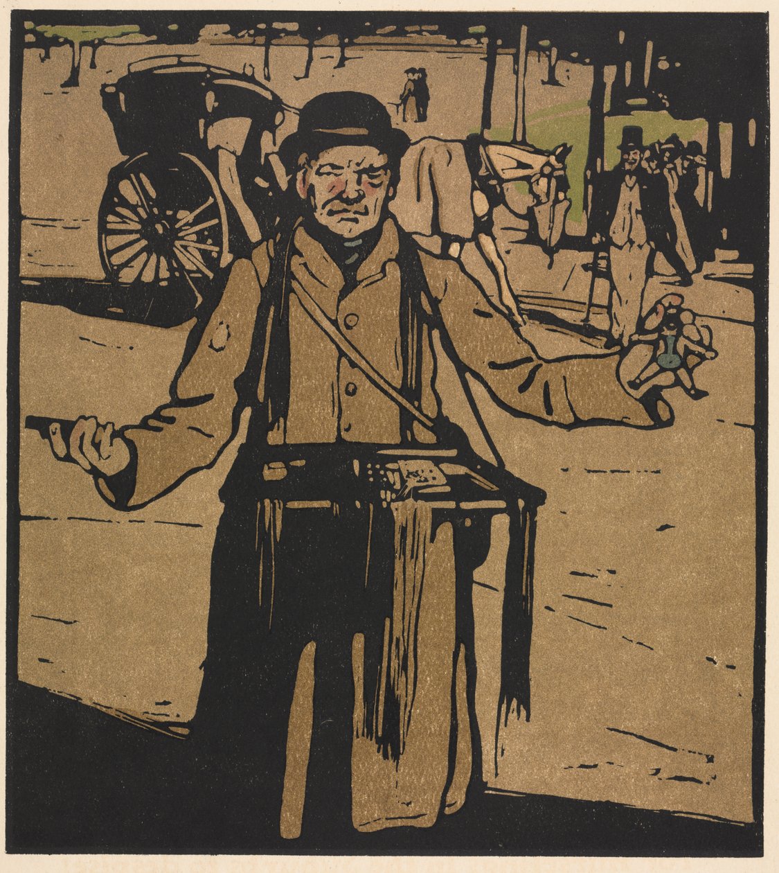 London-typer: Hawker av William Nicholson