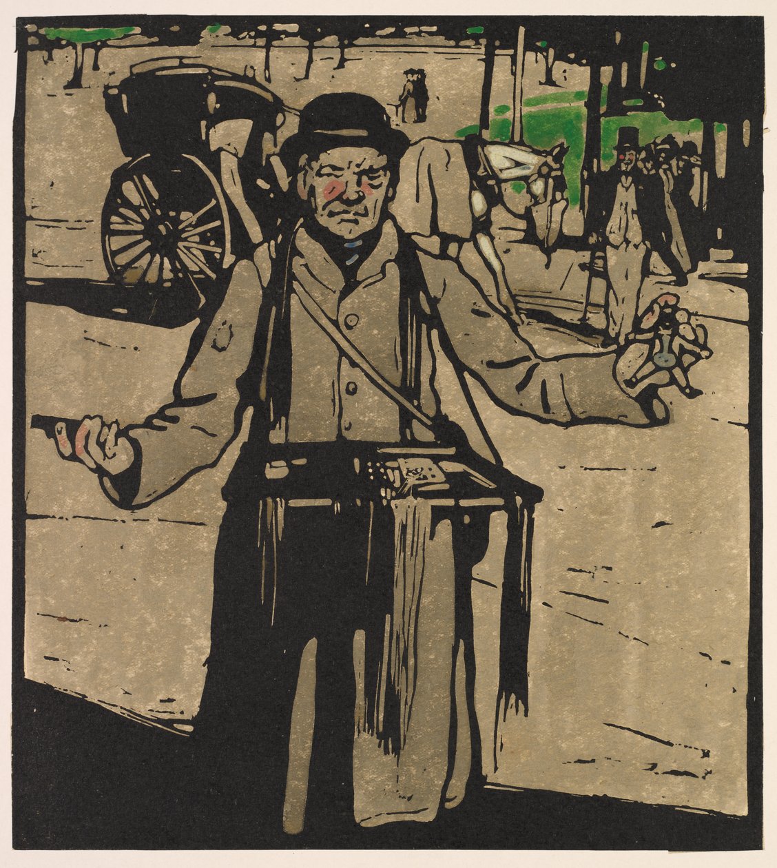 London-typer: Hawker av William Nicholson