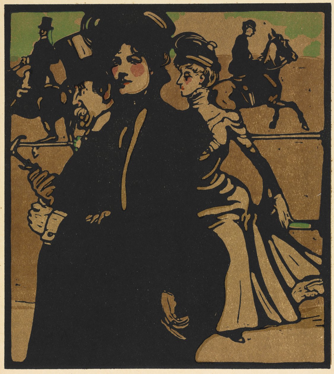 London-typer: Dame av William Nicholson