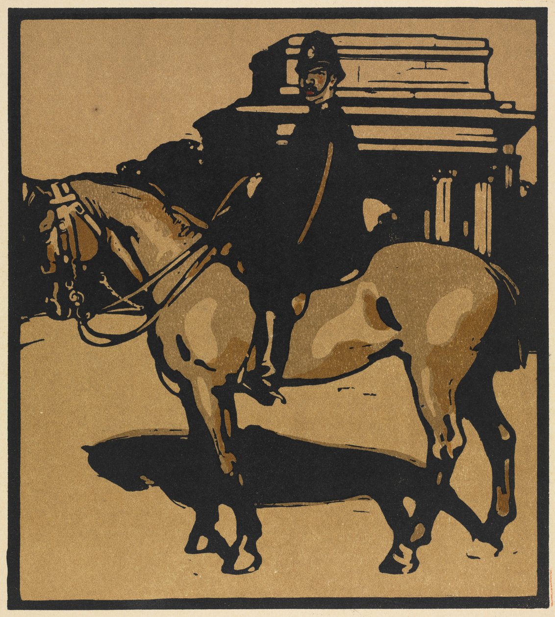 London-typer: politimann (Constitution Hill) av William Nicholson