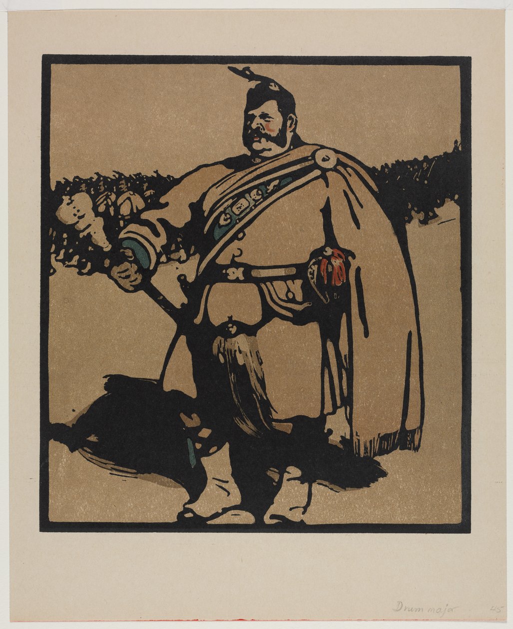 London-typer: Trommemajoren av William Nicholson