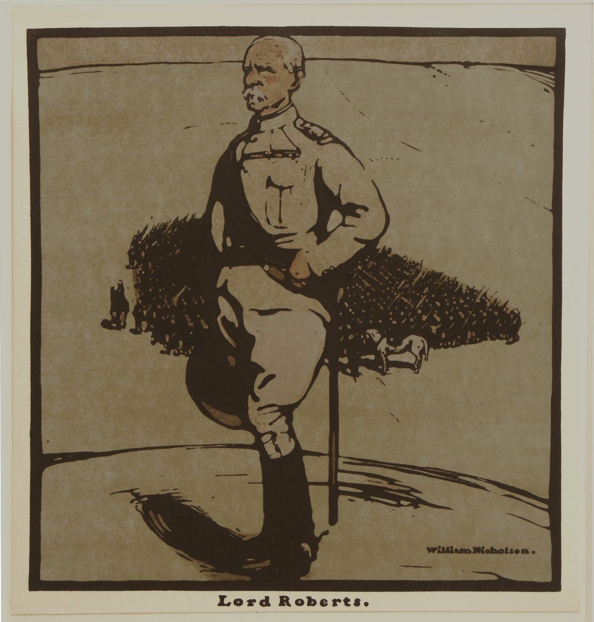 Lord Roberts, rundt 1902 (chromolitho) av William Nicholson