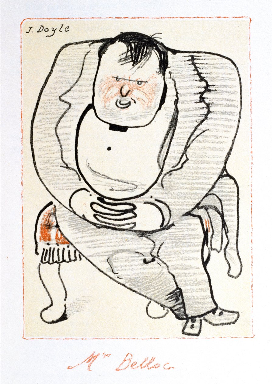 Mr Belloc, illustrasjon fra 