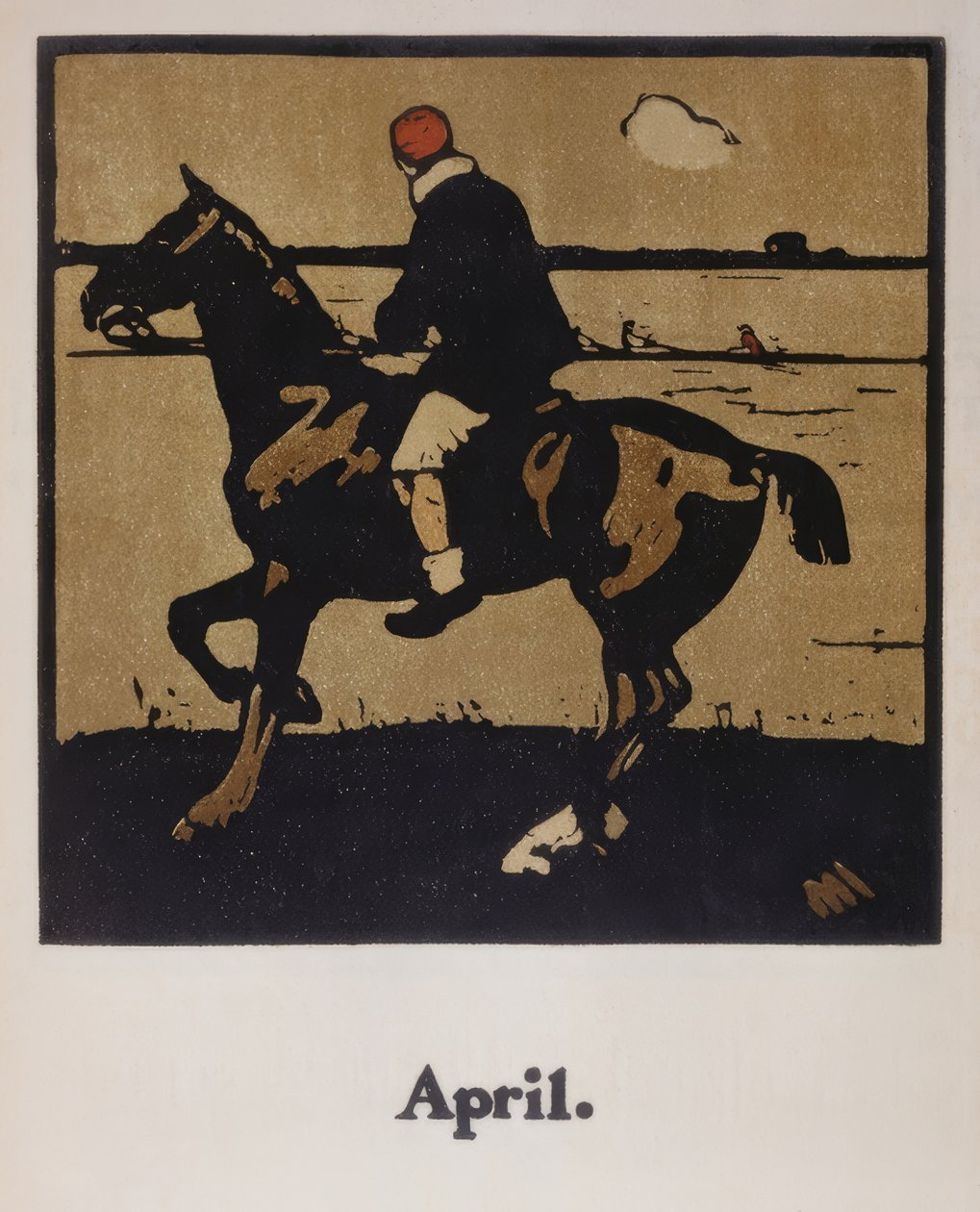 hesteløp av William Nicholson