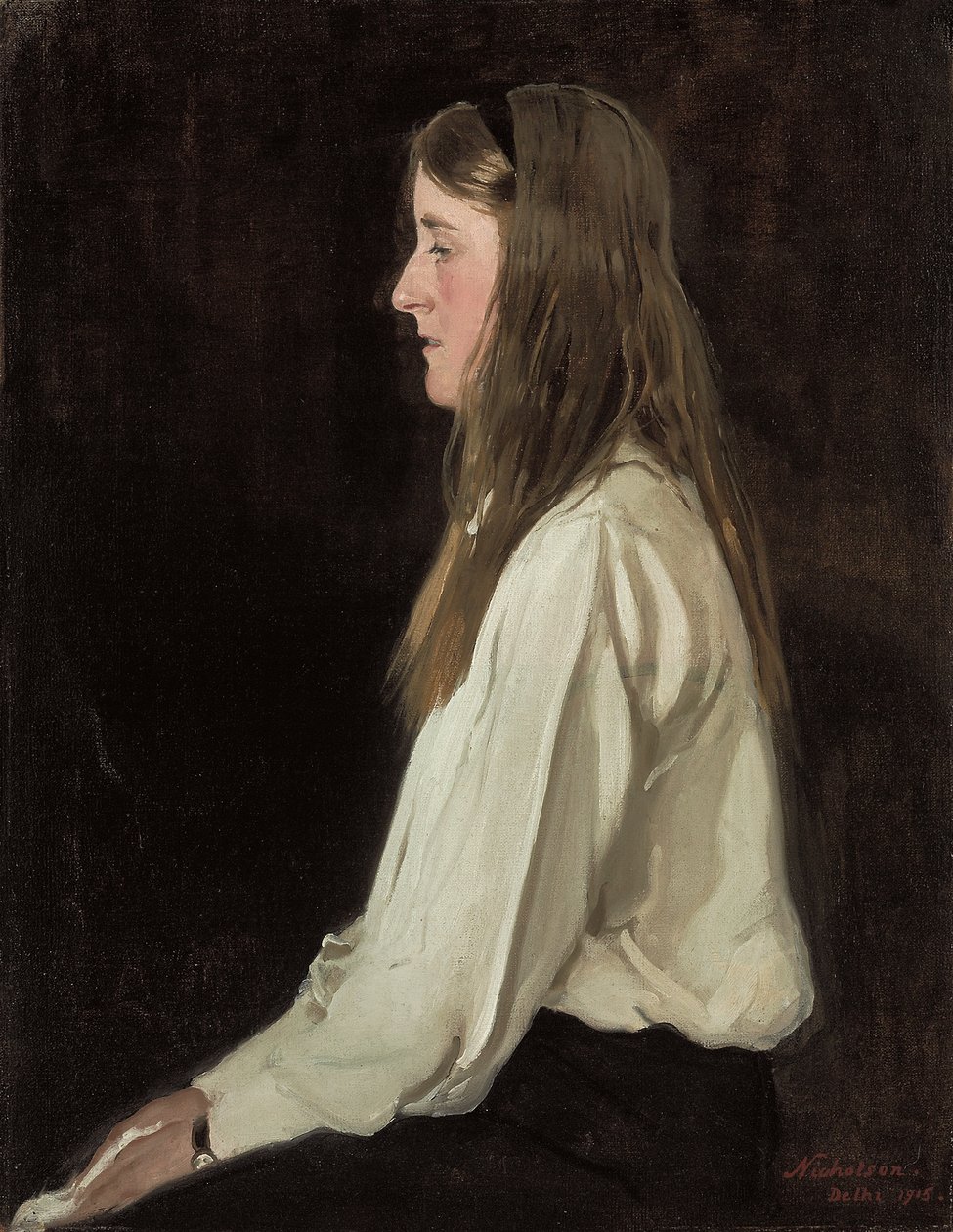 Portrett av Diamond Hardinge (1900-1927) av William Nicholson