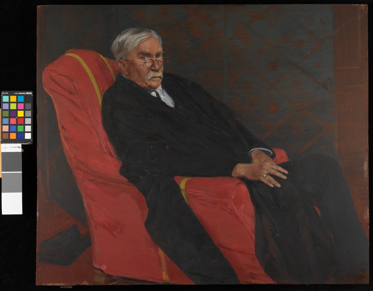 Portrett av Dr. A.C. Benson av William Nicholson