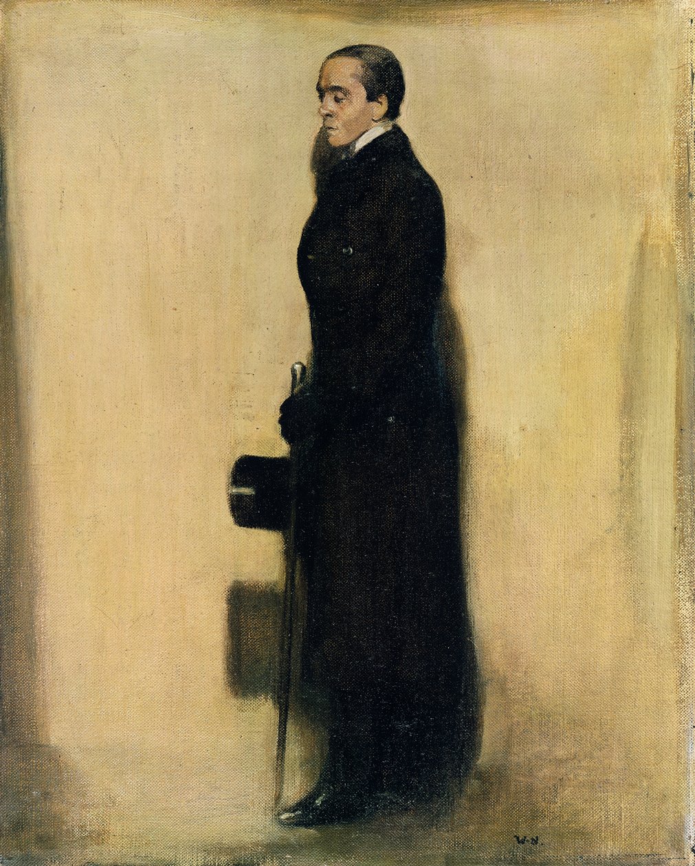 Portrett av Henry Maximilian Beerbohm av William Nicholson