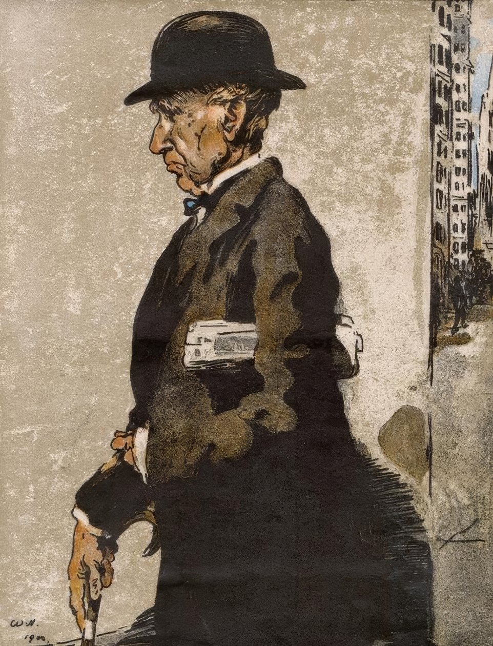 Russell Sage av William Nicholson