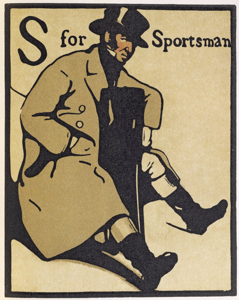 S for Sportsman, illustrasjon fra 