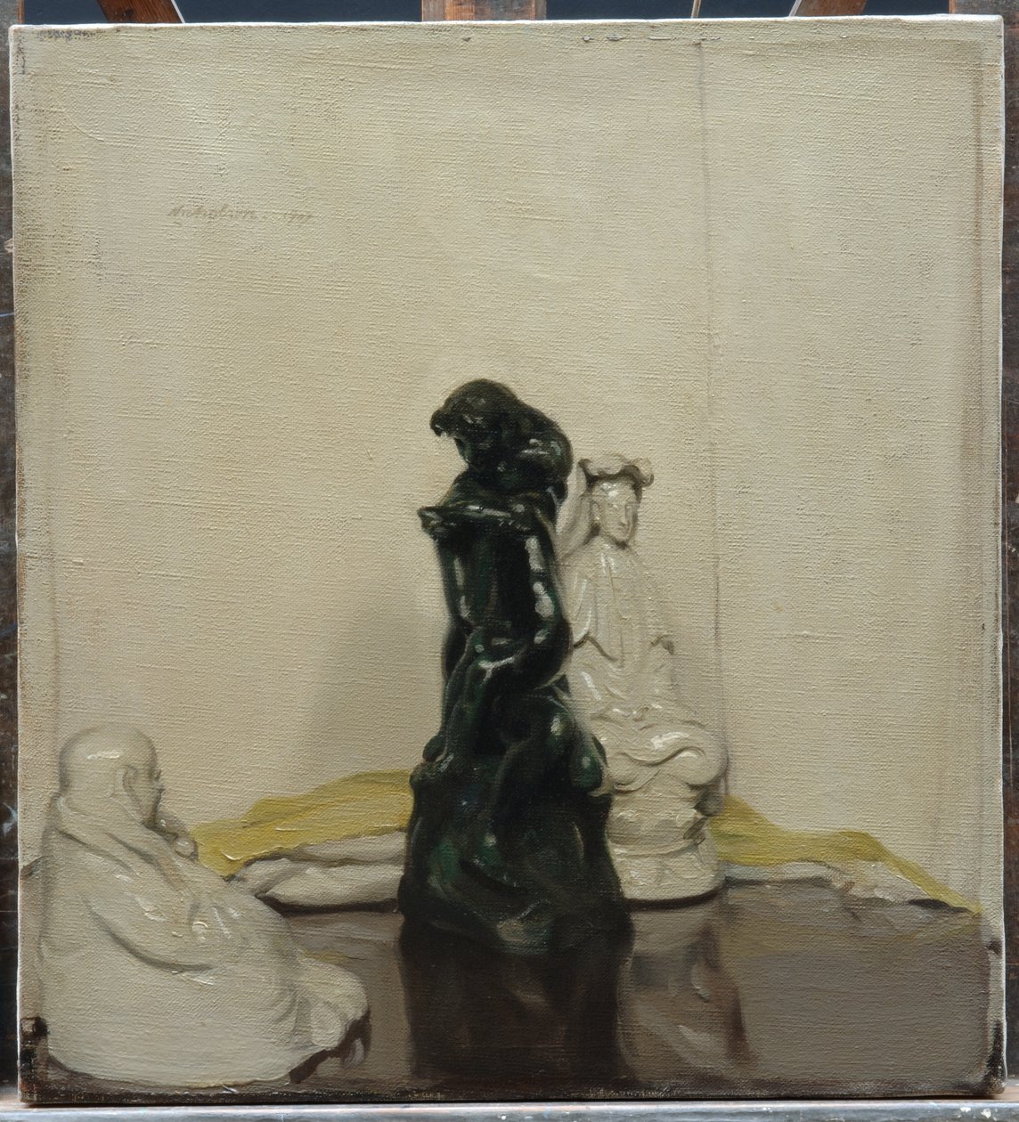Statuetter og Rodin Bronse av William Nicholson