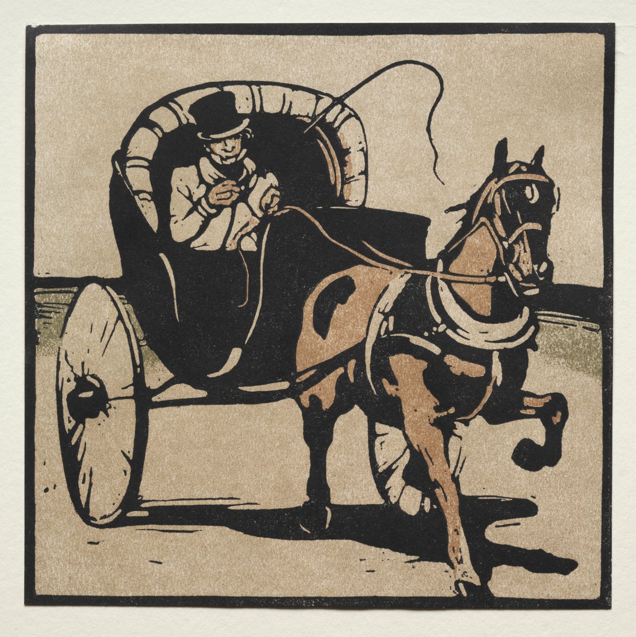 Cabriolet av William Nicholson