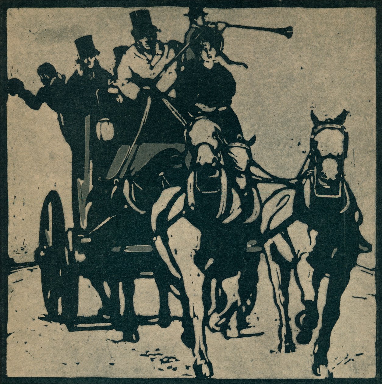 The Four-In-Hand, c1898, 1935. av William Nicholson
