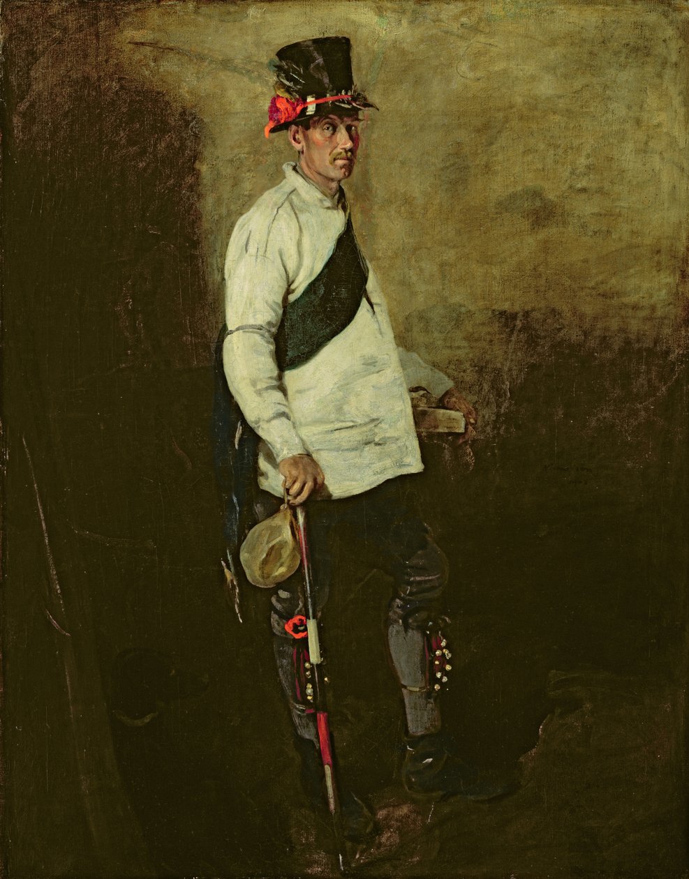 The Morris Dancer (olje på lerret) av William Nicholson