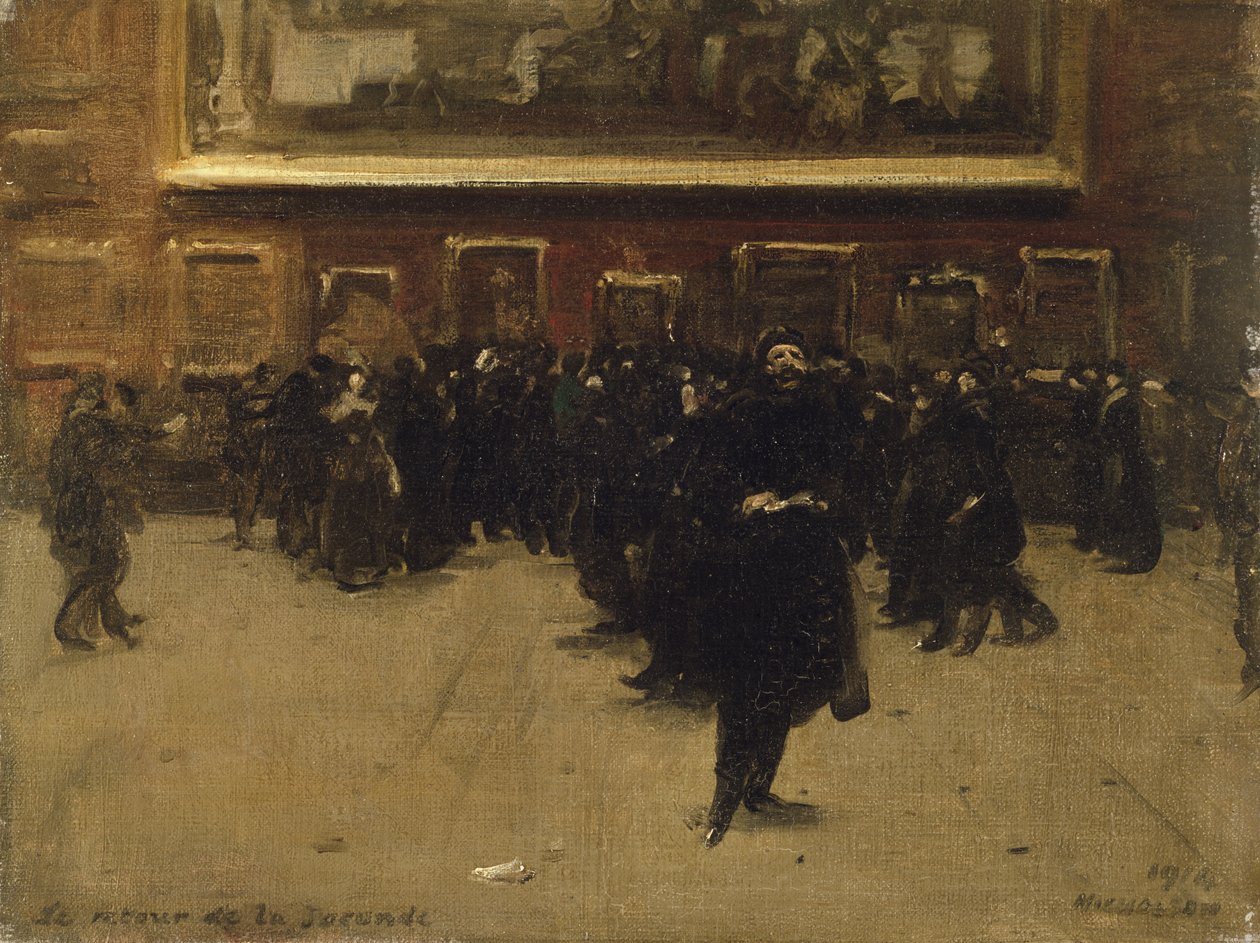 Mona Lisas retur av William Nicholson