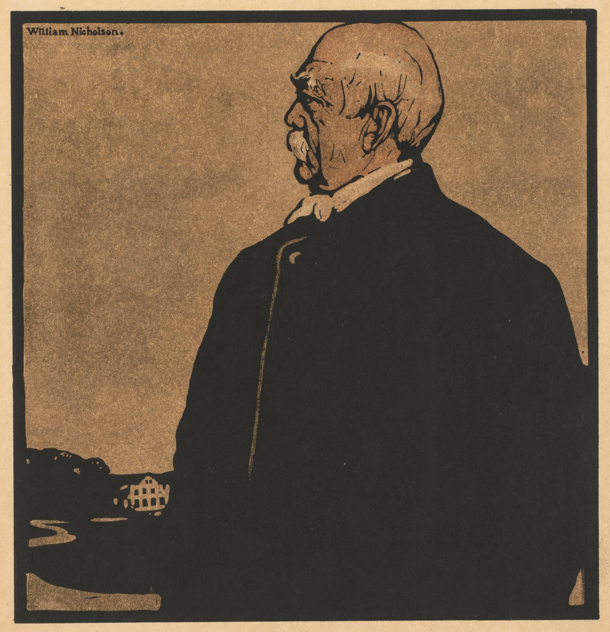 Tolv portretter: Prins Bismark av William Nicholson