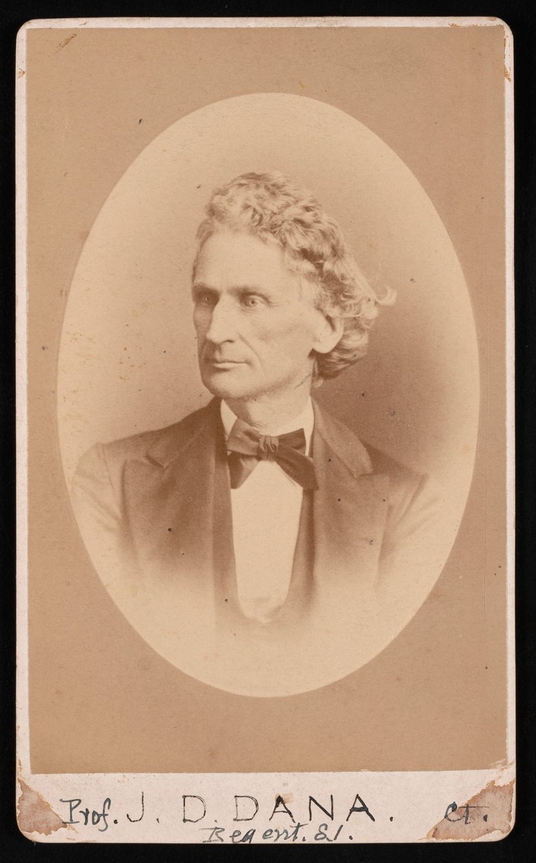 Portrett av James Dwight Dana 1813-1895, før 1891. av William Notman