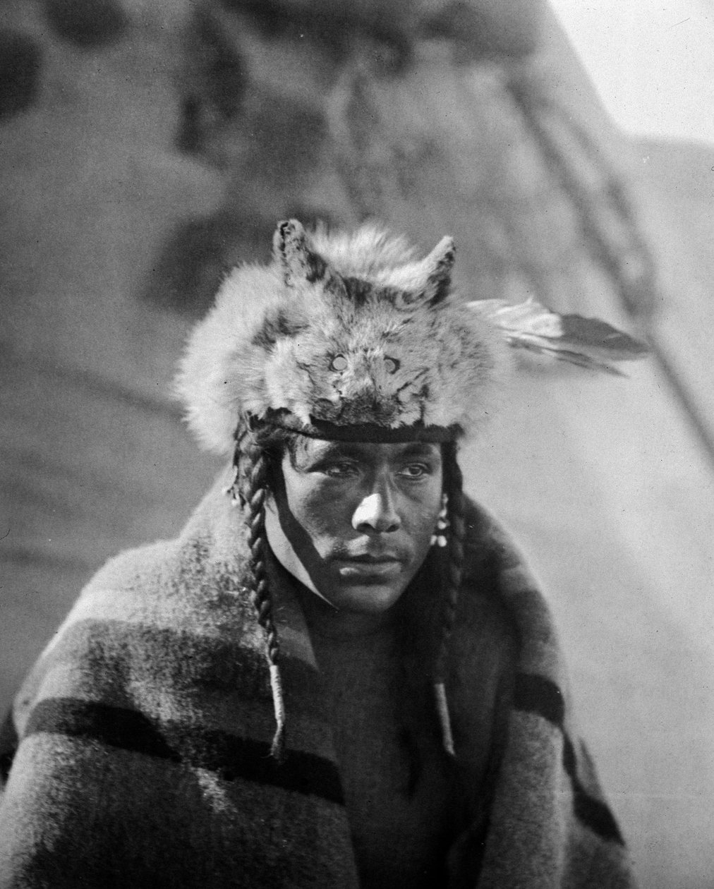Prairie Indians, Canada, slutten av 1800-tallet - Fotografi av Nottman av William Notman