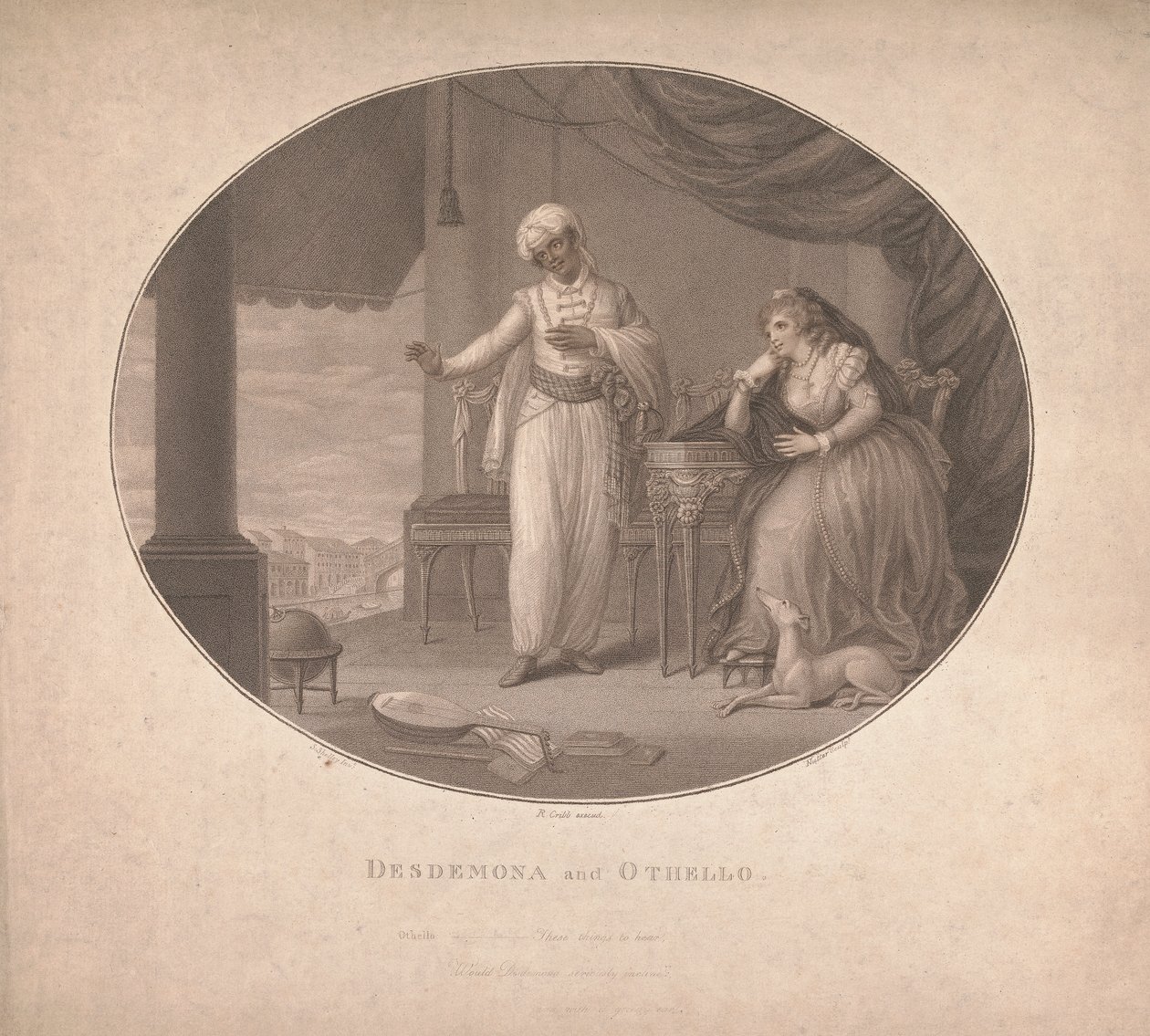 Desdemona og Othello av William Nutter