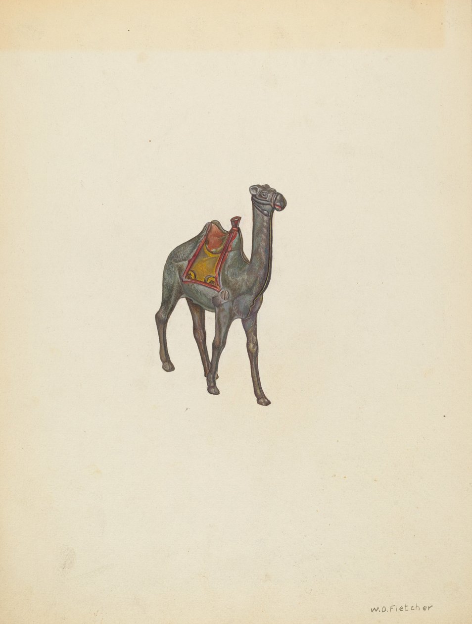 Bank Camel, ca. 1940. av William O. Fletcher