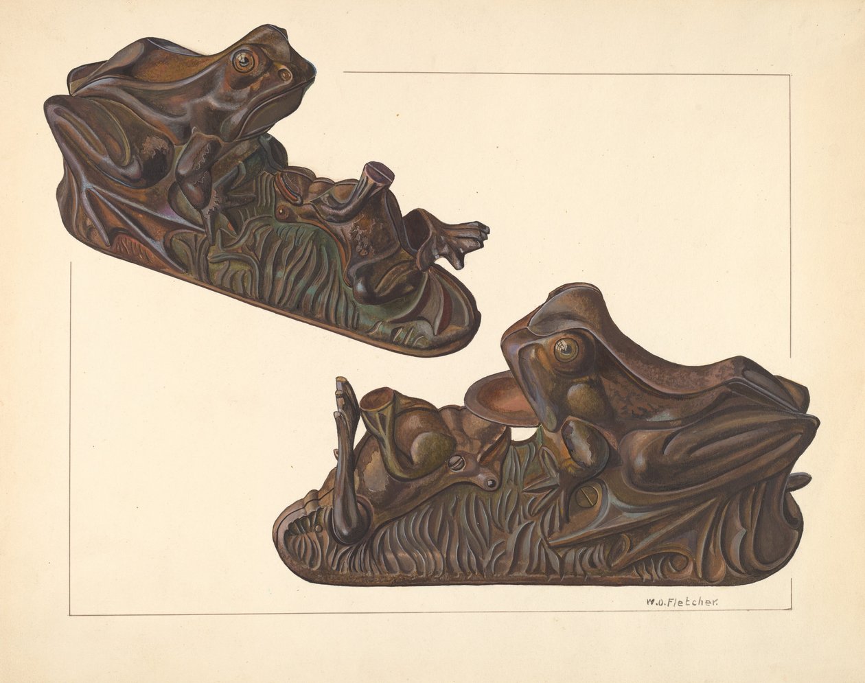Lekebank: Frog, 19351942. av William O. Fletcher