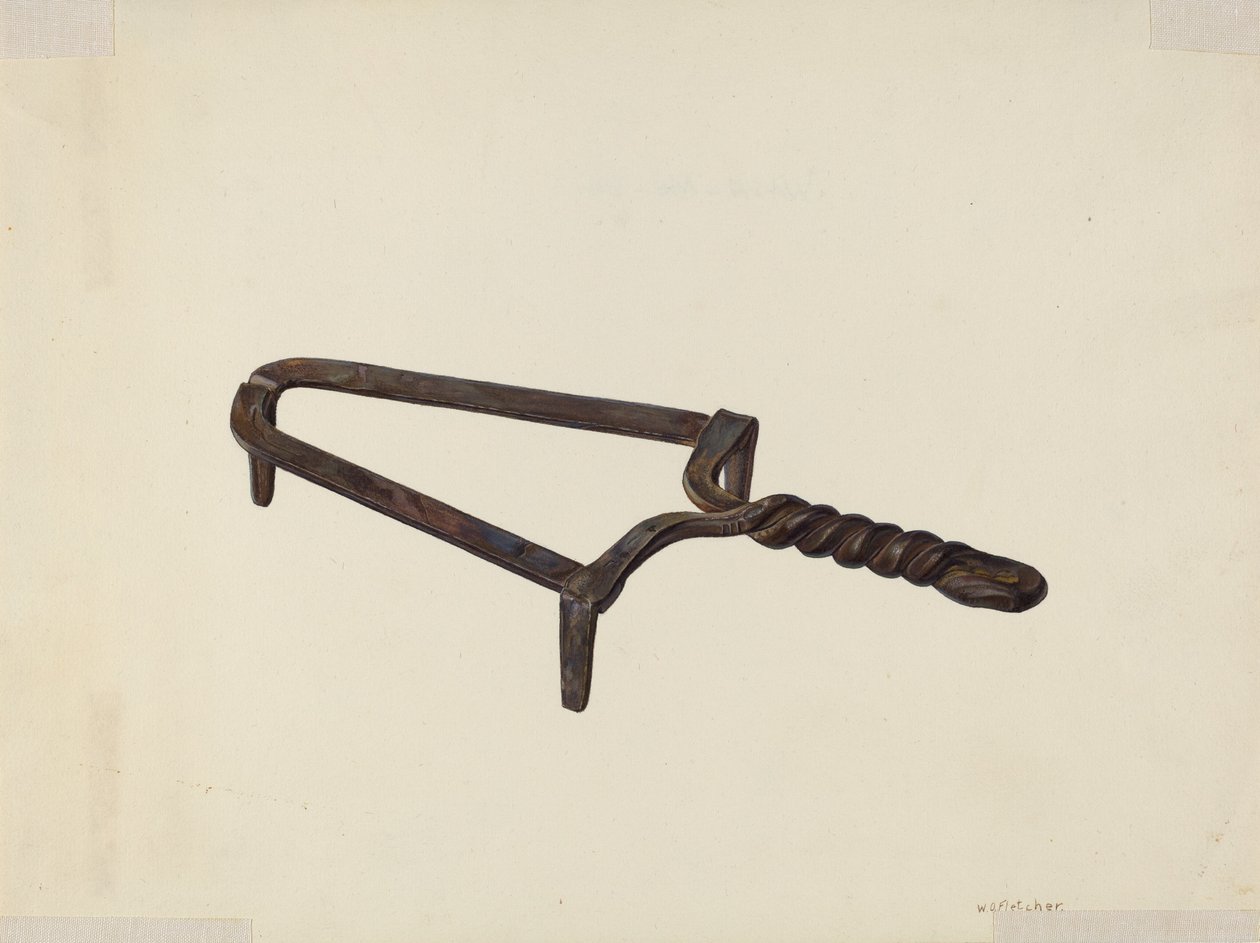 Trivet, c. 1939. av William O. Fletcher