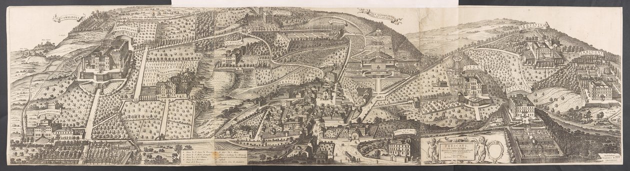 Utsikt over Datchet Bridge, trebroen som strekker seg over Themsen bortenfor av William Oram