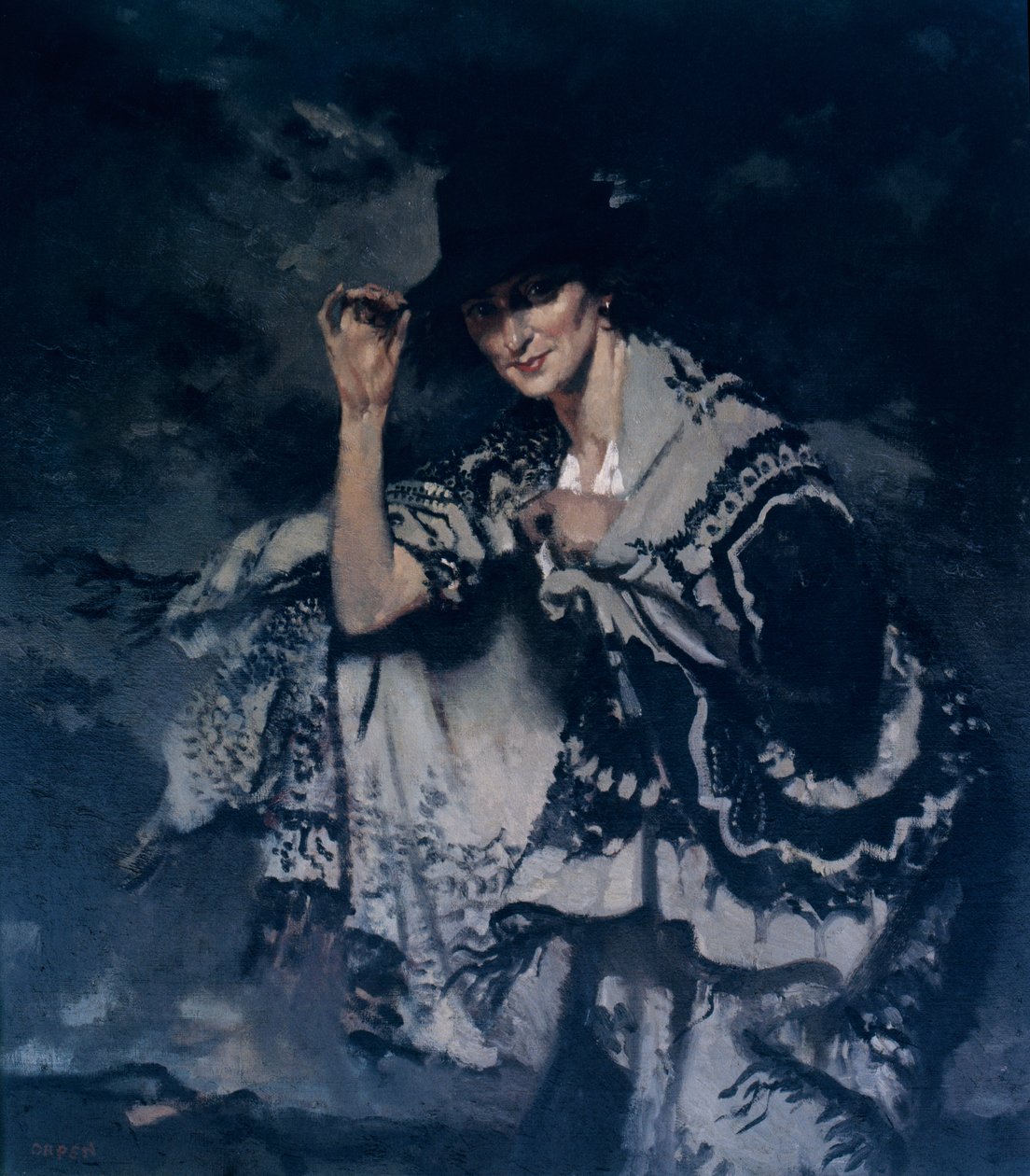 An Aran Islander (olje på lerret) av William Orpen